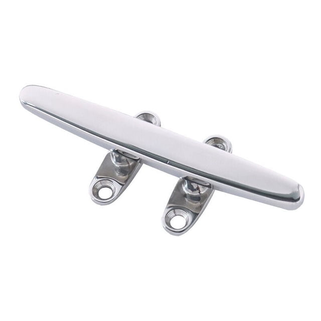 Cornamusas de acero inoxidable con apariencia similar a un espejo, cornamusas de acero inoxidable 316 de grado marino para hacer nudos de forma segura en condiciones de trabajo pesado, diseño de base