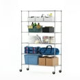 thumbnail image 3 of Furinno Wayar 6-Tier Metal Storage Shelf Rack, 48 x 18 x 78, Stainless Steel, 3 of 5