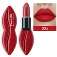 thumbnail image 1 of Fiudx Lápiz Labial Mate, Color Rojo Intenso, Textura Suave, Larga Duración, Ideal para Eventos de Día y Noche, Ideal para Amantes Del Maquillaje, Incluye Un Lápiz Labial., 1 of 2