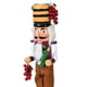 thumbnail image 4 of Figura de cascanueces, estatua de cascanueces de Navidad, escultura de cascanueces de madera, decoración navideña para repisa, 4 of 9