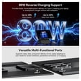 thumbnail image 5 of Blackview 24 inch Large Portable Monitor, 100Hz Gaming Monitor, 1200P IPS FHD Laptop Screen Extender, USB-C HDMI Travel Second Monitor for Laptop,MacBook,Desktop,PC,PS4/5, with Adjustable Stand&VESA, 5 of 17