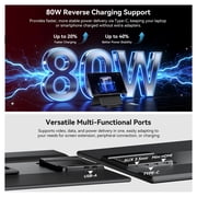 Blackview 24 inch Large Portable Monitor, 100Hz Gaming Monitor, 1200P IPS FHD Laptop Screen Extender, USB-C HDMI Travel Second Monitor for Laptop,MacBook,Desktop,PC,PS4/5, with Adjustable Stand&VESA