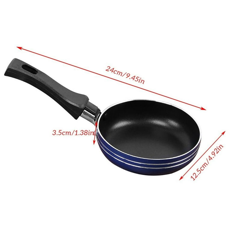 1*small Frying Pan Stainless-Steel Non-stick Pan,12cm/14cm/16cm Mini  Pancake Pan 