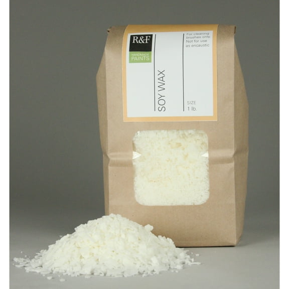 R&F Handmade Paints Soy Wax, 1 lb.