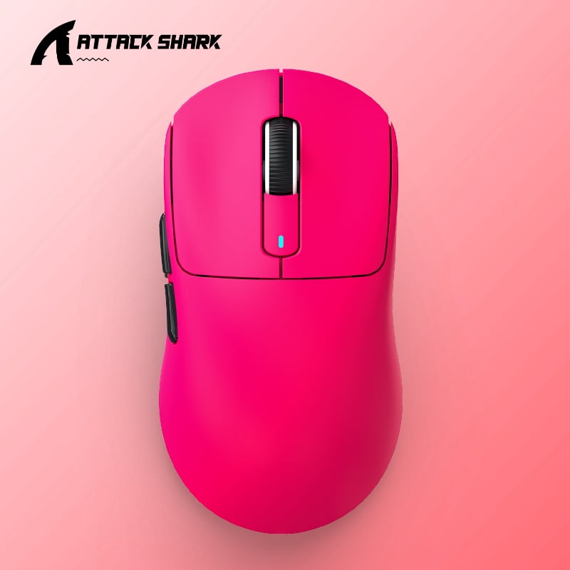 Attack Shark X3 Tri-Mode Wireless Gaming Mouse, Bluetooth/2.4G/Wired, PAW3395 Sensor, Lightweight for Gaming & Office