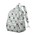 thumbnail image 2 of Pug with Crown Backpack for School,Cute School Bag,Schoolbag with Adjustable Shoulder Straps & Padded Back,13.4"x11"x4.7", 2 of 6