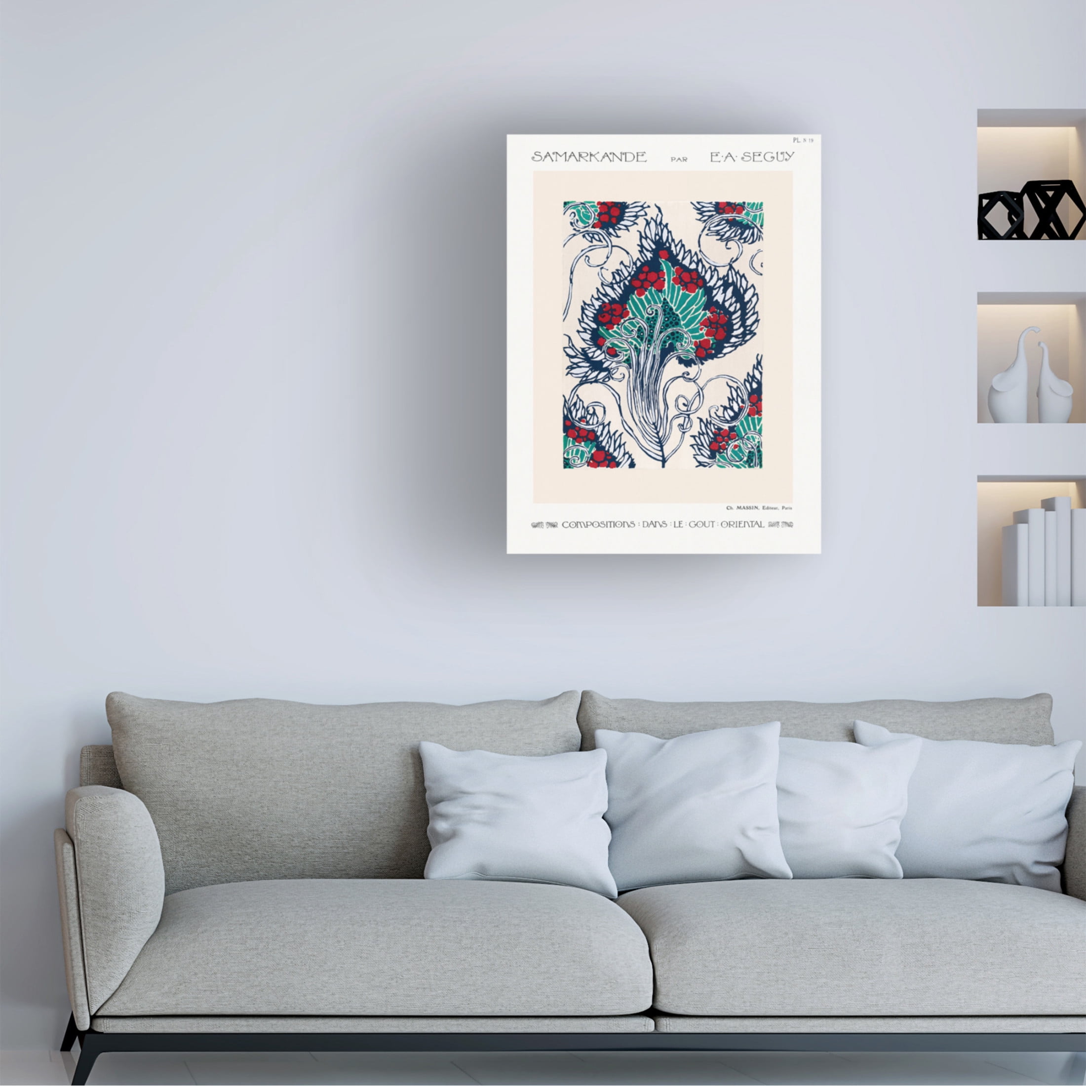 Trademark Fine Art Pictufy Samarkande 19 Canvas Wall Art