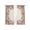 Beige, variant on Purple Lavender Sheer Curtains 45 Inch Length 2 Panels Set, Watercolor Floral Daisy Botanical Spring Voile Window Treatment Rod Pocket Small Kitchen Curtains Drapes for Bedroom 52"x45"x2