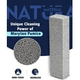 Pumice Stone for Toilet Bowl Cleaning, Remove Hard Water Rings