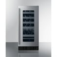 thumbnail image 3 of 18" deep 15" wide undercounter ADA height wine cellar, 3 of 5