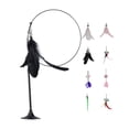 thumbnail image 1 of Bunblic Cat Teaser Toy Flexible Exerciser Handheld Teaser Toy for Prowl Jump black, 1 of 8