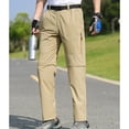 thumbnail image 4 of Dovford Men’s Scout Pants Convertible Hiking Quick Dry Zip Off Pants Outdoor Climbing Casual Trouser Youth Cargo Pants, 4 of 5