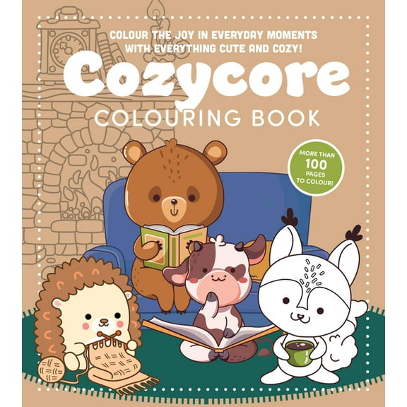 Chartwell Coloring Books Cozycore Colouring Book: Colour the Joy in Everyday Moments with Everything Cute and Cosy!, (Paperback)