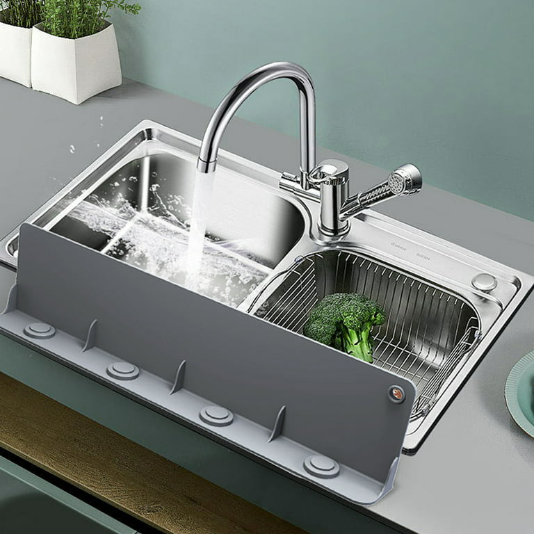 Kitchen Sink Splash Guard Board Sink Backsplash Protector for