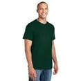 thumbnail image 3 of Gildan Classic Fit Men DryBlend T-Shirt, Short Sleeve Crewneck Tee, Forest Green, 4XL, 3 of 5