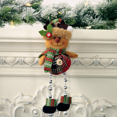 thumbnail image 3 of Christmas Tree Decorations Santa Claus Creative Cloth Doll Hanging Garland Pendants Christmas Decorations for Home Ornaments, 3 of 5