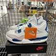 thumbnail image 3 of A i r-Jor-dan 4 Retro Military Industrial Blue FV5029-141 IN HANDS SHIPS NOW, 3 of 6