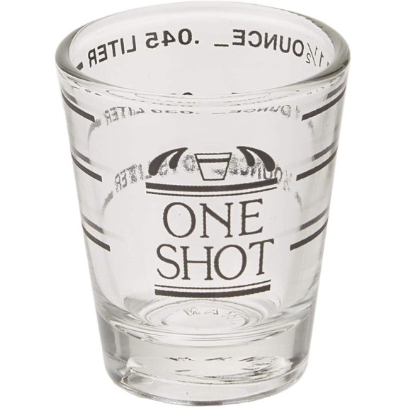 Fox Run Shot Glass with Measurements, 1.5-Ounce (5455)