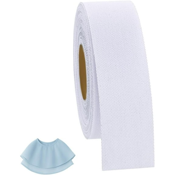 10.9 Yards Fishbone Hem Tape Sewing 1.3 Inch Width Boning Strip Hemming Guide Curved Hem Sewing Tool Blind Hem Tape Sewing Accessories