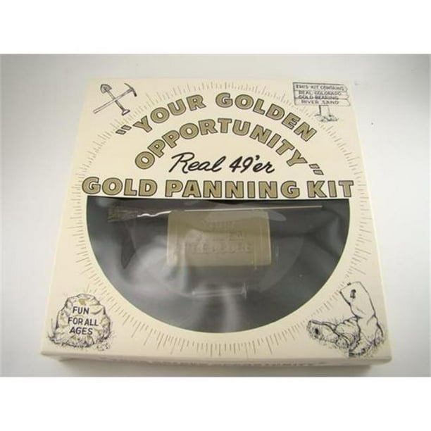 Make Your Own Gold Bars 49er Kit GBox 136 Colorado Real 49 er Gold Panning Kit Miner Paydirt