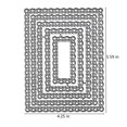 thumbnail image 2 of Troqueles de corte AHTOLS marco rectangular de encaje x5 y cuadrado de encaje, 2 of 6