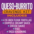 thumbnail image 3 of Taco Bell Queso-Burrito Cravings Kit, 21.5 oz Box, 3 of 19