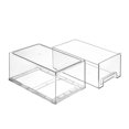 Korri Fridge Drawers Clear Stackable Pull Out Organizer BinsFood