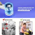 thumbnail image 7 of 1 Set Electric Spin Scrubber With 5 Replaceable Brush Head Power Cordless Electric Cleaning Brush Handheld Rechargeable Shower Scrubber For Bathroom Kitchen Bathtub Tile Shower Cleaning Supplies, 7 of 7