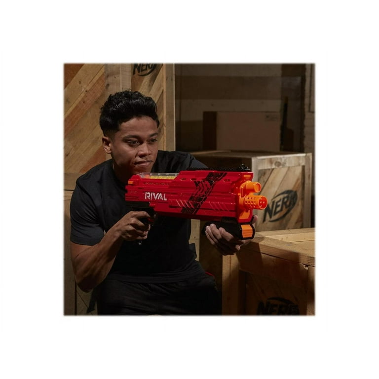 トイガン NERF RIVAL XVI-1200 Nerf Rival Atlas XVI-1200 Blaster (Red) - Walmart.com