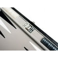 thumbnail image 2 of Middleton Games 15-inch Deluxe Backgammon Set - Inlaid Velvet Field - Black, 2 of 5
