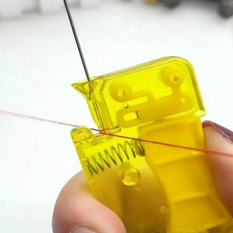 Buy 1PC Automatic Needle Threader Plastic Wire Stitch Insert Craft