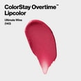 thumbnail image 4 of Revlon ColorStay Overtime Longwearing Gloss Lipstick with Vitamin E, 140 Ultimate Wine, 0.07 fl oz, 4 of 10