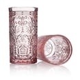thumbnail image 4 of Jax Gobelet en Verre Highball par Godinger - Rose - Ensemble de 4, 4 of 4