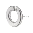 thumbnail image 3 of Parts Washer,Hardware Nuts,Washers,Split Lock Washer, 1/4-Inch 304 Stainless Steel Spring Lock Washer 50pcs, 3 of 5