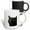 Multicolor, variant on 3drose, Black Cat with a Funny Quirky Expression Cut Out, 11oz Mug