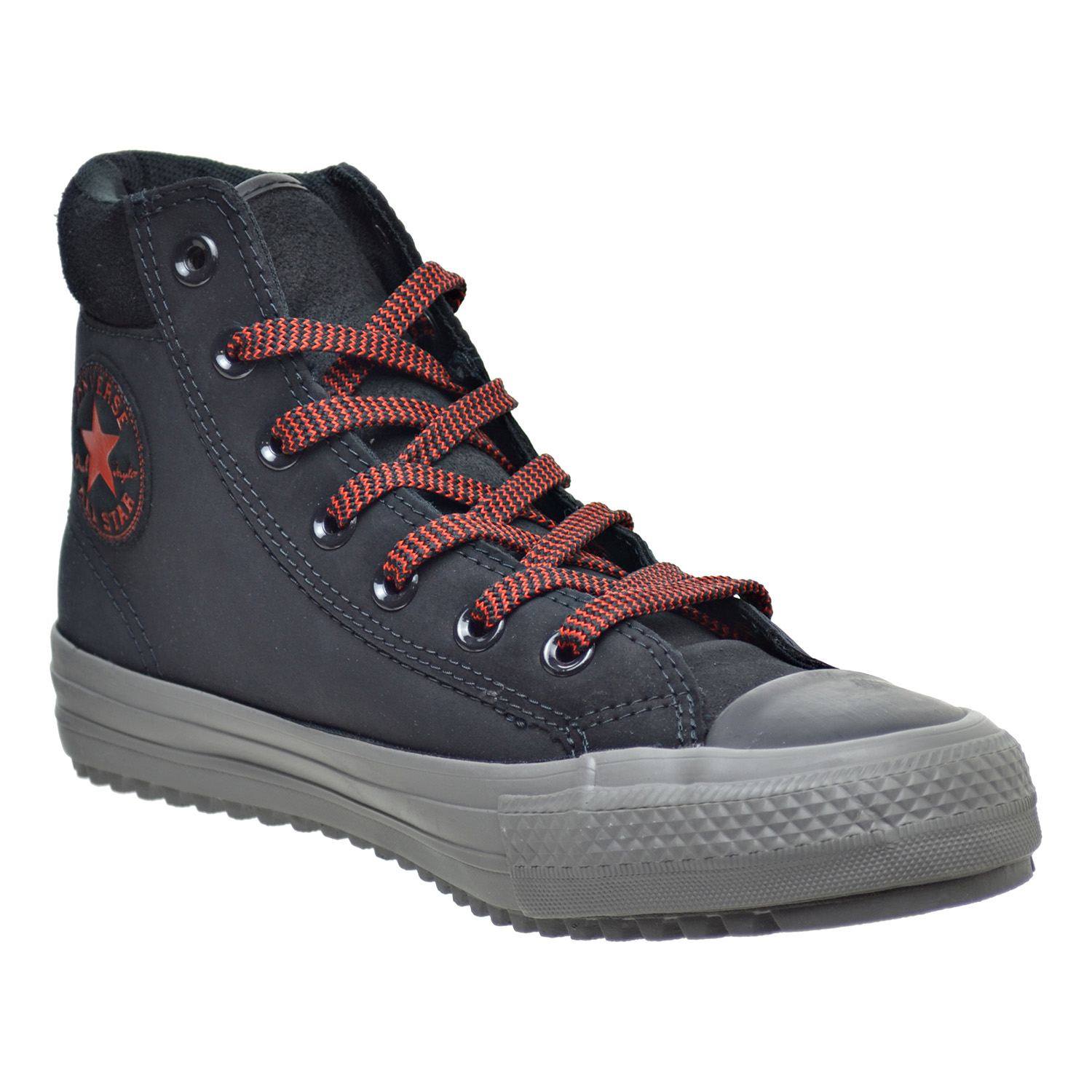 Converse Chuck Taylor All Star PC High Top Unisex Boots Black/Charcoal Grey/Signal Red 153672c - image 2 of 6