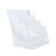 thumbnail image 5 of Portafolletos acrílico transparente para mostrador, organizador de regalos, expositor de folletos A4 3 niveles, 5 of 9