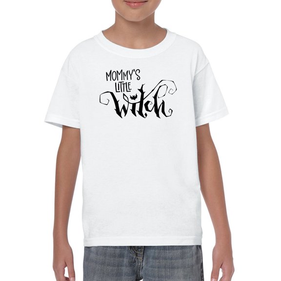 Mommy's Little Witch T-Shirt Juniors -Image by Shutterstock, Medium