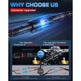 thumbnail image 2 of HUICHENG 20 Inch LED Light Bar and 2PCS 4 Inch LED Pods Kit with 3-Lead Wiring Harness and Rocker Switch, Triple Row Spot Flood Combo for Pickup UTV Truck Tractor Boat, 2 of 6