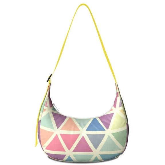 Classic Plaid Print Crossbody Bag for Women Buffalo Checkered Corduroy Shoulder Purse with Adjustable Strap Vintage Travel Bag for Office or School