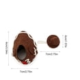 thumbnail image 4 of Christmas Desk Goose Outfits 7 Inch Goose Clothes Accessories Gingerbread Man Christmas Tree Set for Desktop Gifts Winter Party Decorations by MPOISVA, 4 of 7