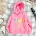 thumbnail image 2 of MEZZALL Girls Hoodies Sweatshirts Casual Cartoon Pullover Tops Outdoor Activities For Kids Loose Fit Design Autumn Toddler Dailywear Holiday / 11-12 Years, 2 of 9