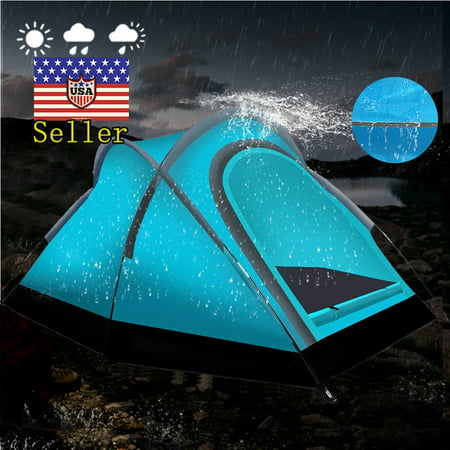 Camping Tent Outdoor Backpacking Light Weight Waterproof Family Tent Pop Up Shelter by