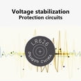 thumbnail image 4 of Pack of 10/20 1.5V AG4 LR626 Alkaline Button Batteries Coin Cell Batteries 1.5V Suitable For Toy And Remotes Gadgets, 4 of 7
