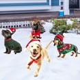 thumbnail image 3 of Interesante juego de estacas para jardín con animales navideños. Coloridas inserciones artísticas. Adornos navideños para exteriores para el jardín., 3 of 7