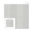 thumbnail image 6 of Stacy Garcia Home Chevy Hemp Peel and Stick Wallpaper, 6 of 6