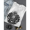 thumbnail image 3 of I Love Rock N Roll, Retro Quote T-Shirt Women -Image by Shutterstock, Female Medium, 3 of 4