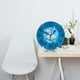 thumbnail image 3 of Hermoso reloj de pared de estilo cisne blanco romántico de dibujos animados - Relojes de pared silenciosos que no hacen tictac de 10 pulgadas - Estilo rústico retro campestre decorativo para sala de, 3 of 7