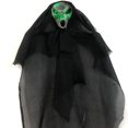 thumbnail image 2 of Inteprter Decoraciones colgantes de fantasmas de Halloween Decoración de fantasmas de calavera de terror Decoración de fantasmas de parca espeluznante Jardín y Patio Inteprter HA012752-00, 2 of 6