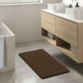 thumbnail image 2 of Better Homes & Gardens Signature Soft Cotton Memory Foam Bath Rug, Brown Basket, 20" x 34", 2 of 8